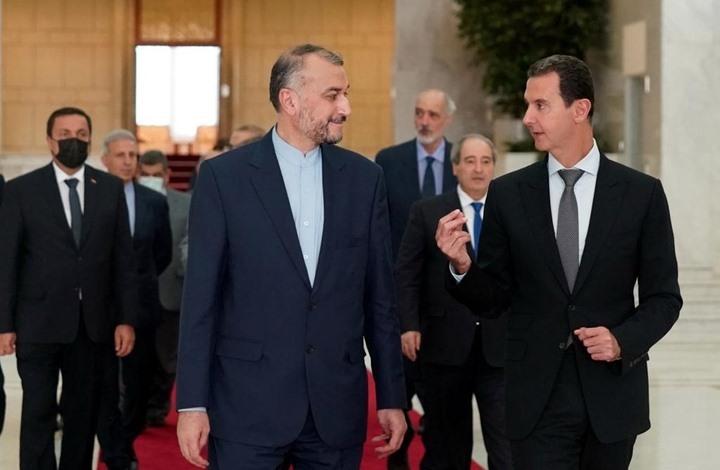 وزير خارجية إيران يصل دمشق ويلتقي بشار الأسد (شاهد)