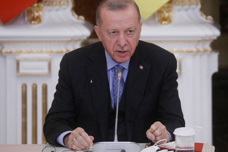 Turkish President Tayyip Erdogan visits Ukraine