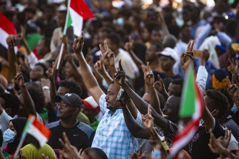 Thousands protest military takeover in Sudan