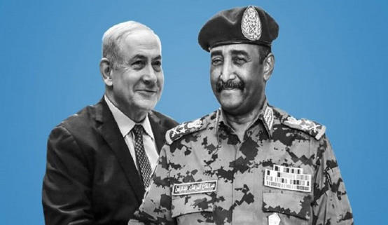 نتنياهو والبرهان يبحثان تعزيز العلاقات الإسرائيلة السودانية