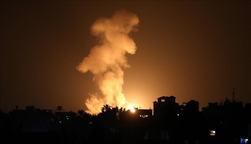 طائرات إسرائيلية تقصف موقعا للمقاومة في غزة