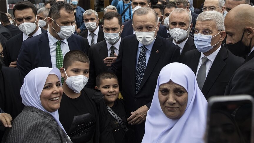 بوسنيون يعبرون عن سعادتهم بزيارة أردوغان