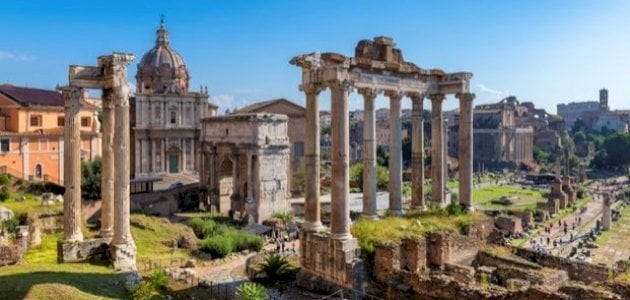 نشأة الحضارة الرومانية
