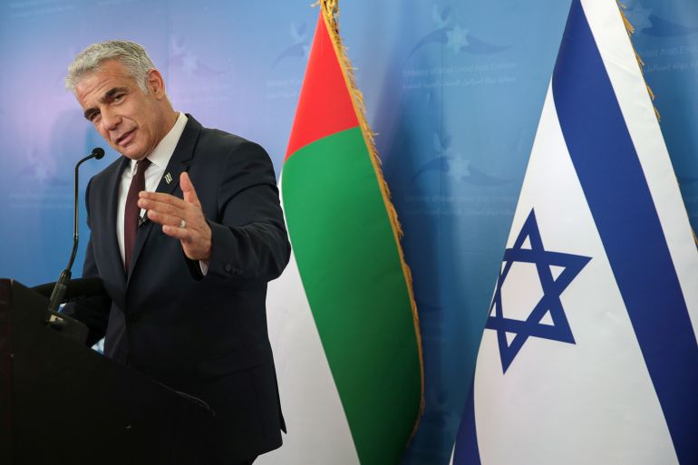 Israeli foreign minister visits UAE